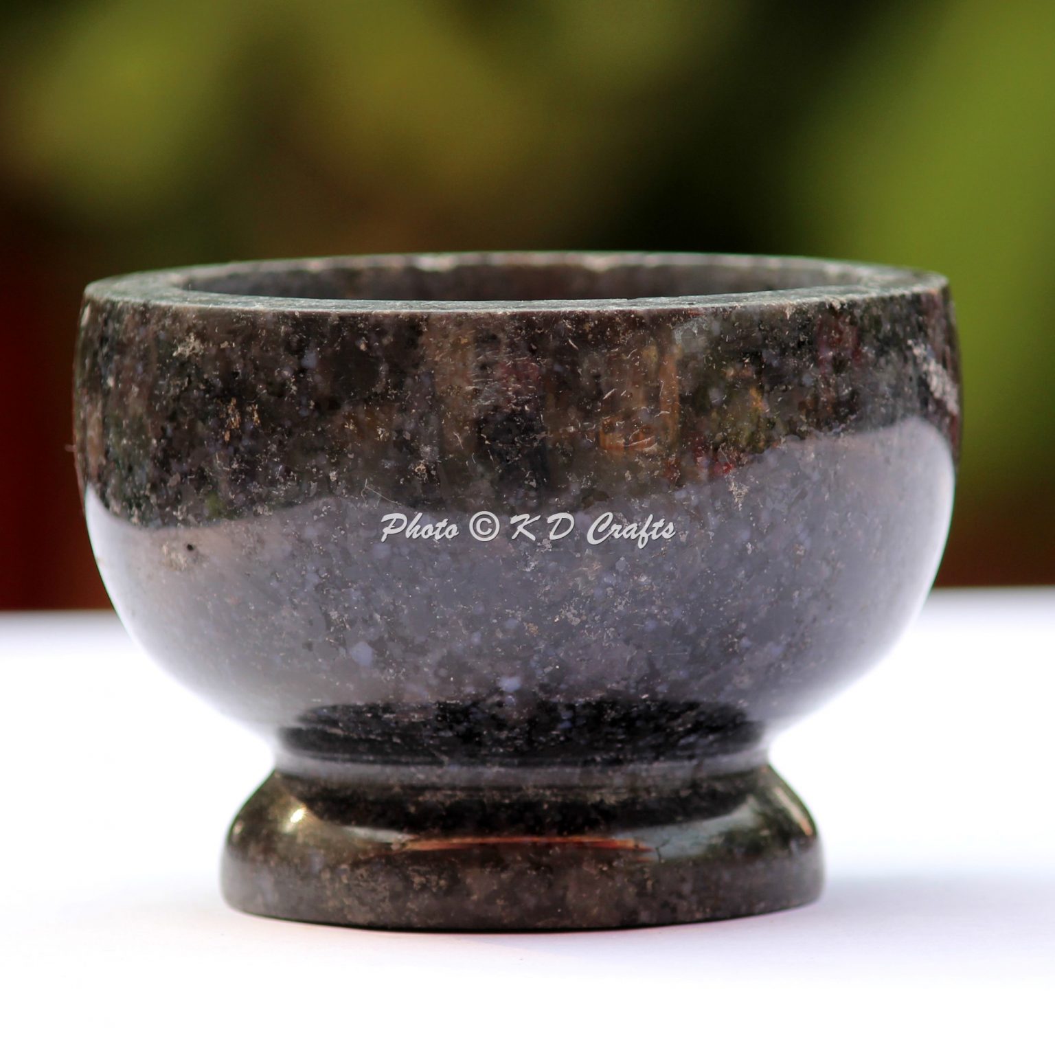 Granite Fruit Bowls & Baskets Black Granite Bowl KD Crafts